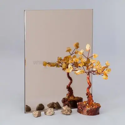 Зеркало AGC  зеркало mirox 3g bronze, влагостойкое, 4мм (2550*3210)