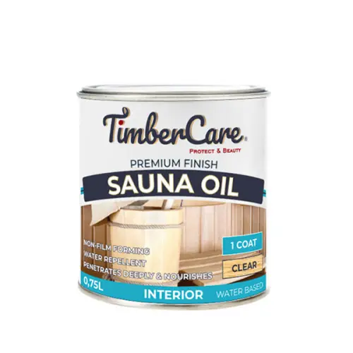 Масла и лаки для дерева TimberCare масло для сауны timbercare sauna oil, прозрачное, 0,75л
