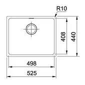 Мойки Tectonite мойка кухонная franke sirius модель sid 110-50 оникс