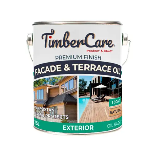 Масла и лаки для дерева TimberCare масло для фасадов и террас timbercare facade & terrace oil, цвет натуральный, 0,75л